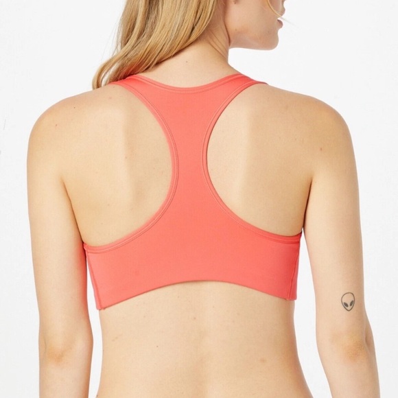 Nike Sports Coral Bra Dri-FIT Swoosh Moisture-Wicking - Picture 2 of 4